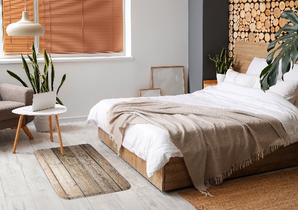 Tapijt Houten planken