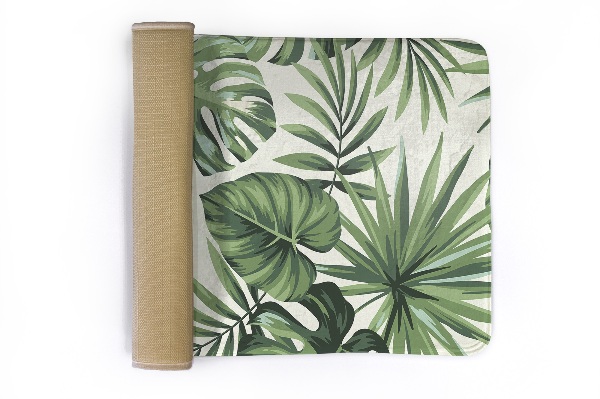 Tapijt Tropische plantenbladeren