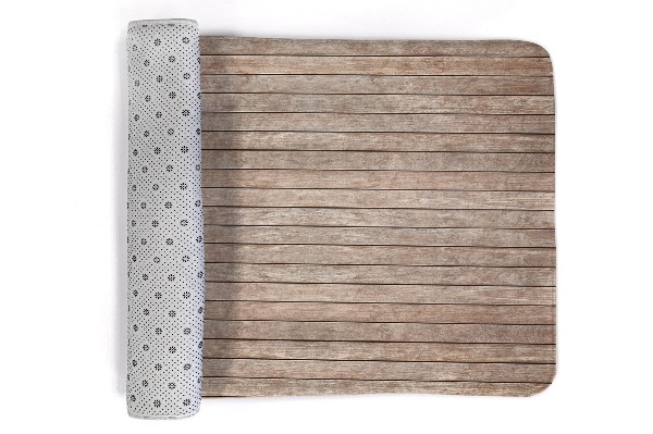 Tapijt Houten planken motief