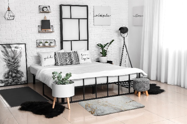 Tapijt Marmer motief in beige tinten