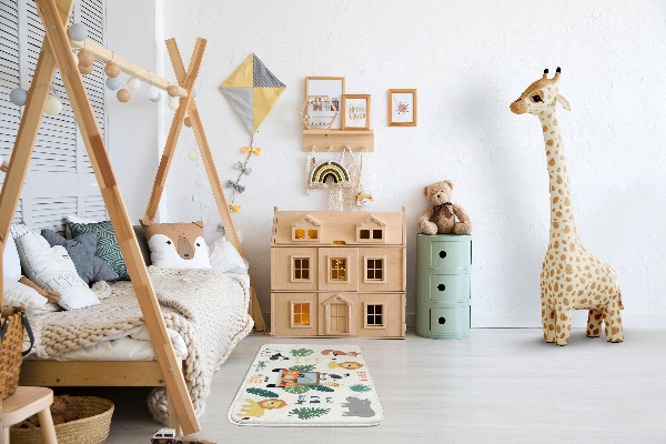 Vloerkleed Safari dieren