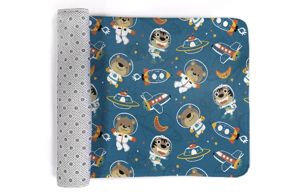 Vloerkleed Dieren in de ruimte