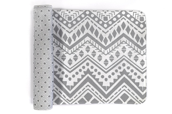 Vloerkleed Zigzagpatroon met geometrische vormen