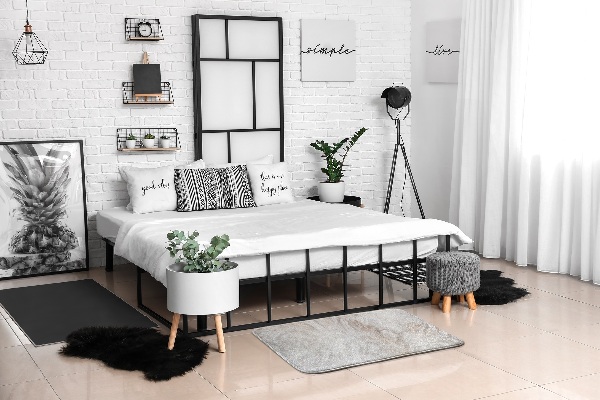 Vloerkleed Imitatiemarmer in beige tinten