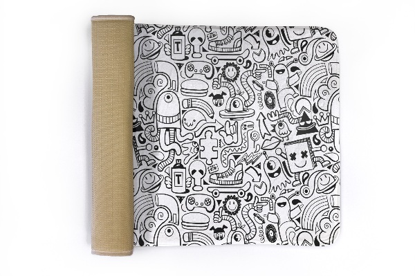 Vloerkleed Doodle patroon