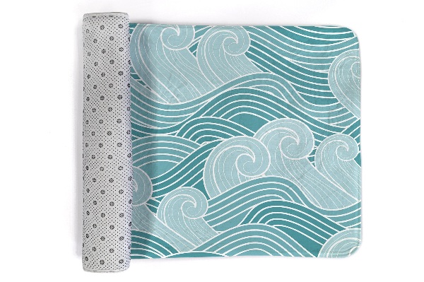 Vloerkleed Japanse golven