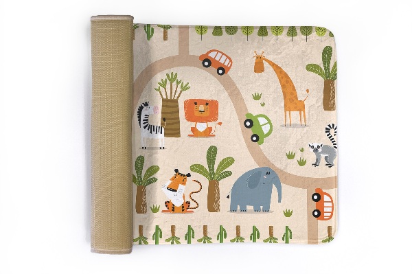 Vloerkleed Dieren en auto's