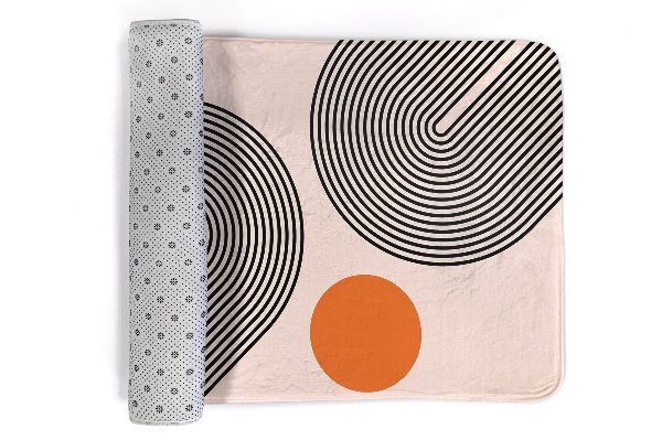 Vloerkleed Abstracte geometrische patronen