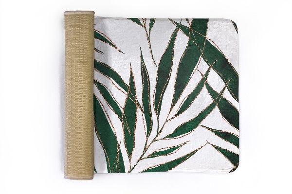 Vloerkleed Bladeren met patroon