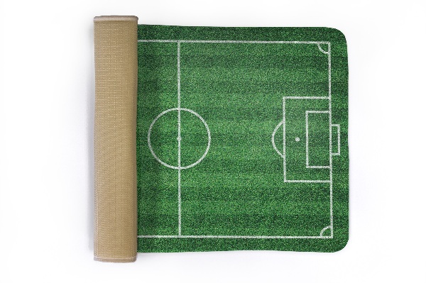Vloerkleed Voetbalveld grasmat