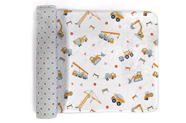 Vloerkleed Bouwmachines