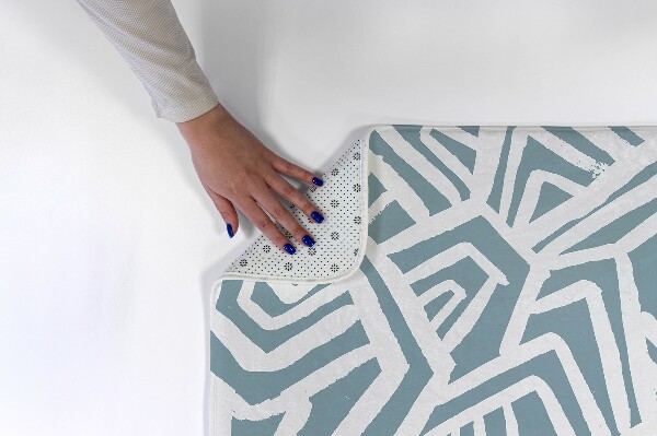 Vloerkleed Geometrisch patroon met lijnen en vormen