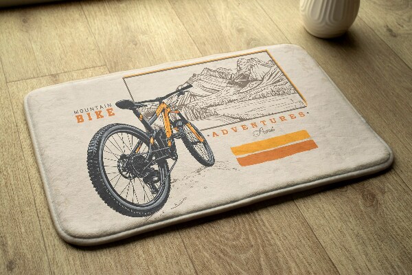 Vloerkleed Mountainbike