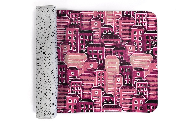 Vloerkleed Stad bij nacht