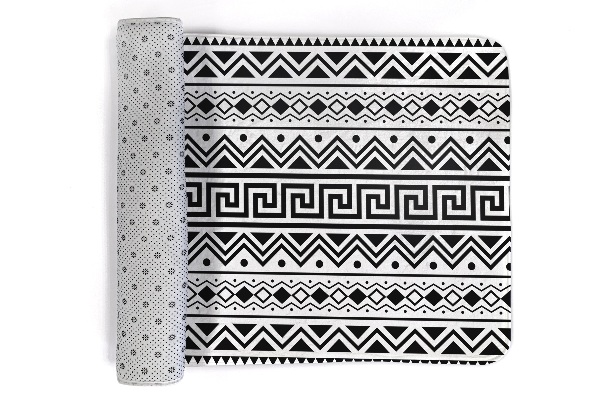 Kleed Geometrisch zigzagpatroon en Griekse meander