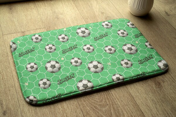 Kleed Voetballen patroon