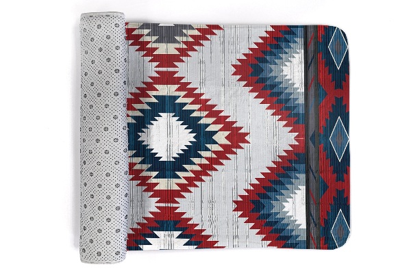 Kleed Geometrisch patroon in Azteekse stijl