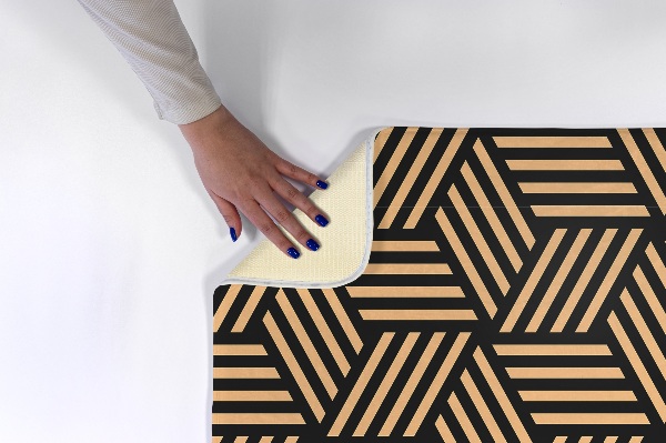 Kleed Geometrisch patroon met diagonale lijnen
