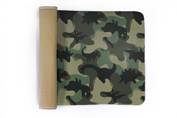 Kleed Dinosaurussen op camouflage