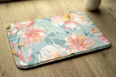 Kleed Bloemenpatroon met pastelkleurige bloemen