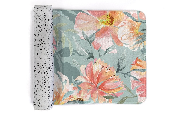 Kleed Bloemenpatroon met pastelkleurige bloemen