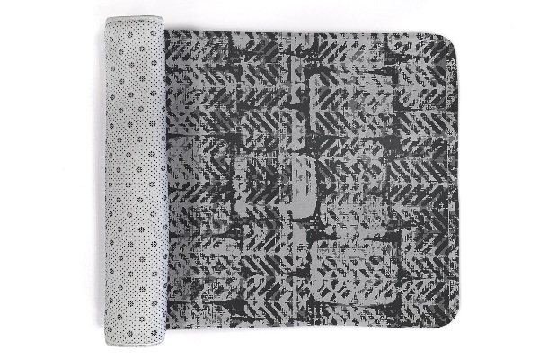 Kleed Abstract geometrisch patroon in grijstinten
