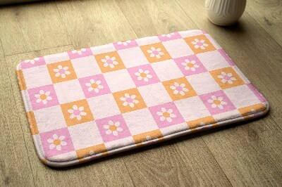 Kleed Bloemen pastel patroon