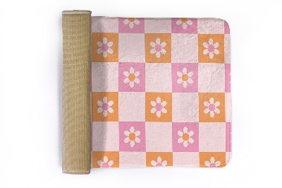 Kleed Bloemen pastel patroon