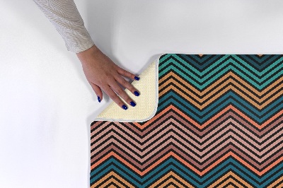 Kleed Zigzag met gekleurde strepen