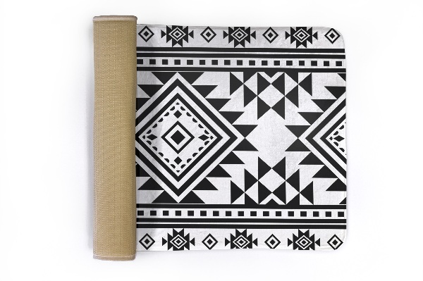 Kleed Geometrisch patroon met ruitjes en driehoeken