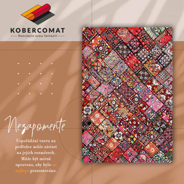 Vinyl vloerkleed Mozaïek patchwork