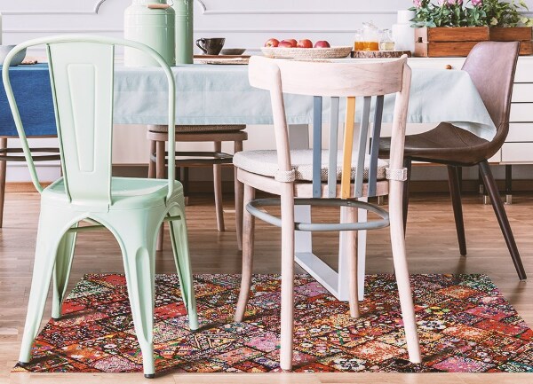 Vinyl vloerkleed Mozaïek patchwork