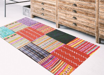 Vinyl tapijt Turkse patchwork