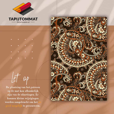 Vinyl tapijt Paisley retro