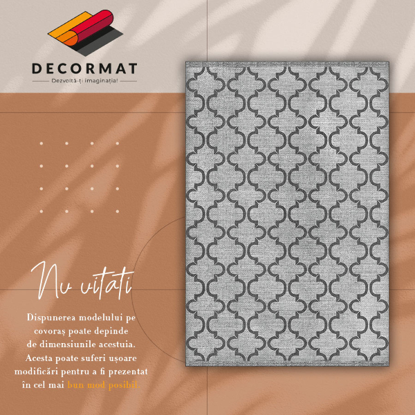 Vinyl tapijt Oosters geometrisch patroon
