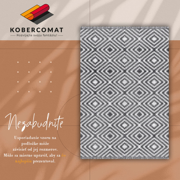 Vinyl vloerkleed Turkse diamanten