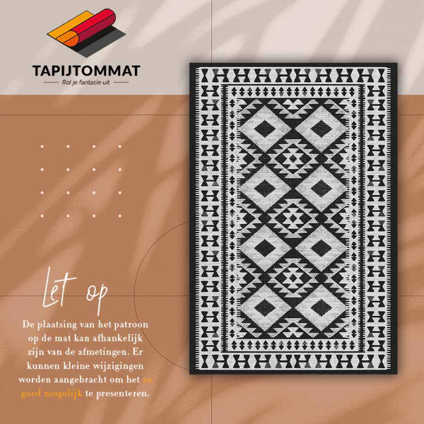 Vinyl tapijt Retro patroon
