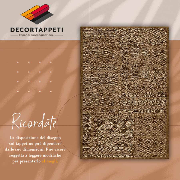 Vinyl vloerkleed Tribale patroon