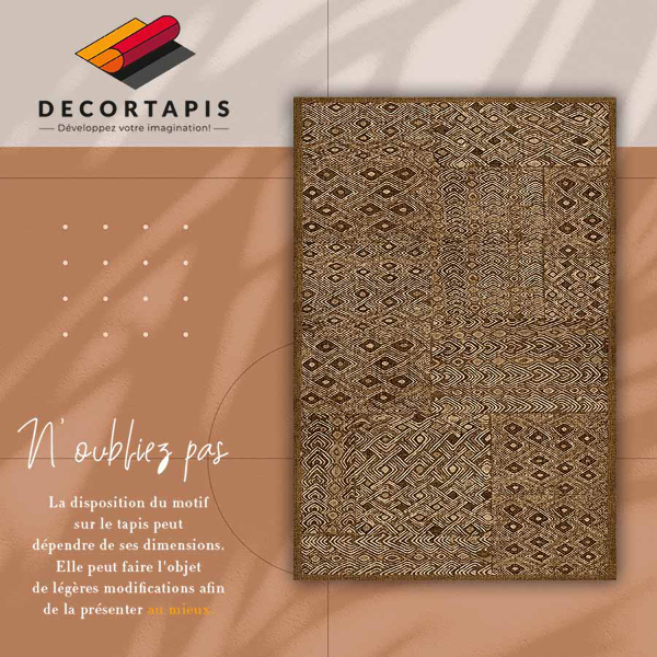 Vinyl vloerkleed Tribale patroon