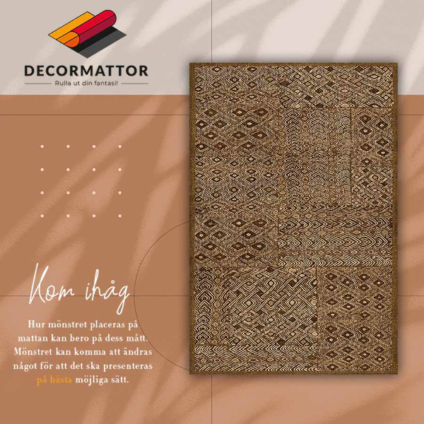 Vinyl vloerkleed Tribale patroon