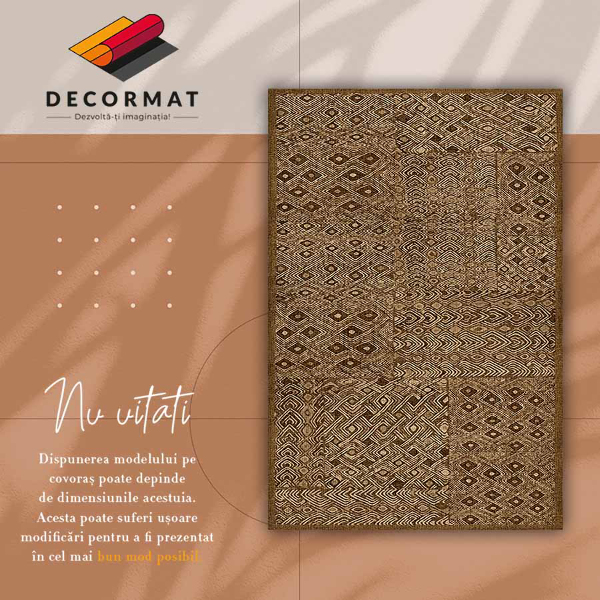 Vinyl vloerkleed Tribale patroon