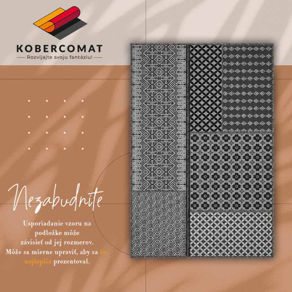 Vinyl vloerkleed Aztec -stijl