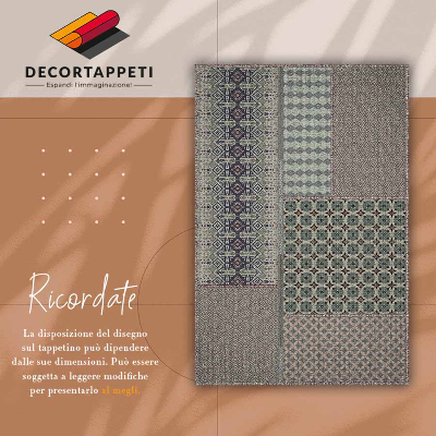 PVC mat Aztec -stijl