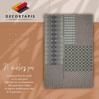 PVC mat Aztec -stijl