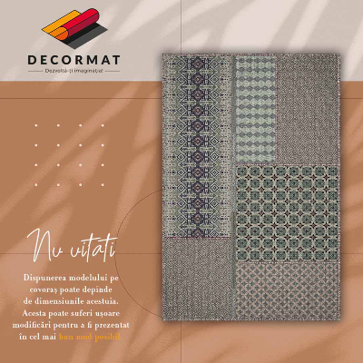 PVC mat Aztec -stijl