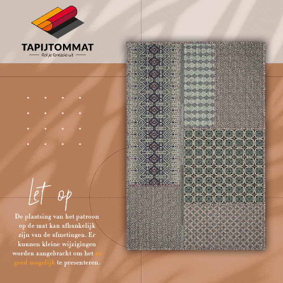 PVC mat Aztec -stijl