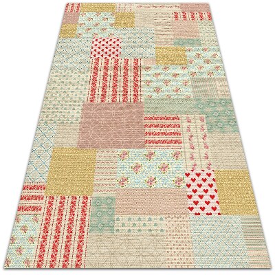 Vinyl tapijt Kleurrijk patchwork