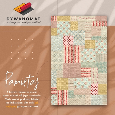 Vinyl tapijt Kleurrijk patchwork