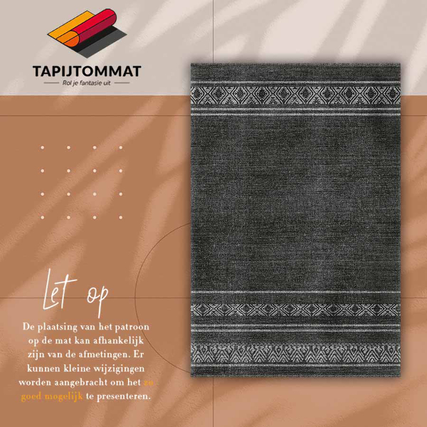 Vloerkleed op vinyl Afrikaans patroon