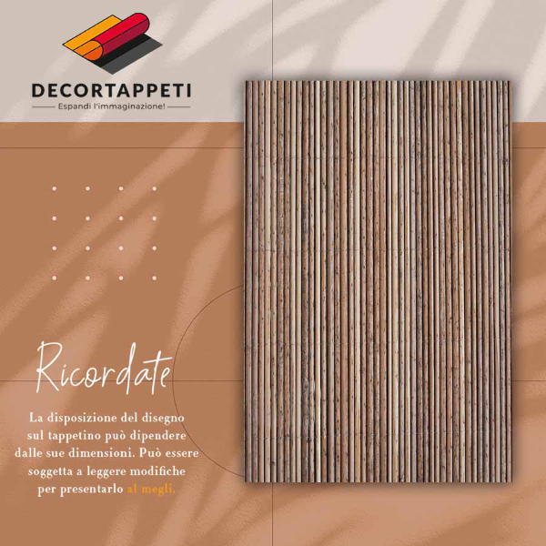 PVC mat Bamboemat